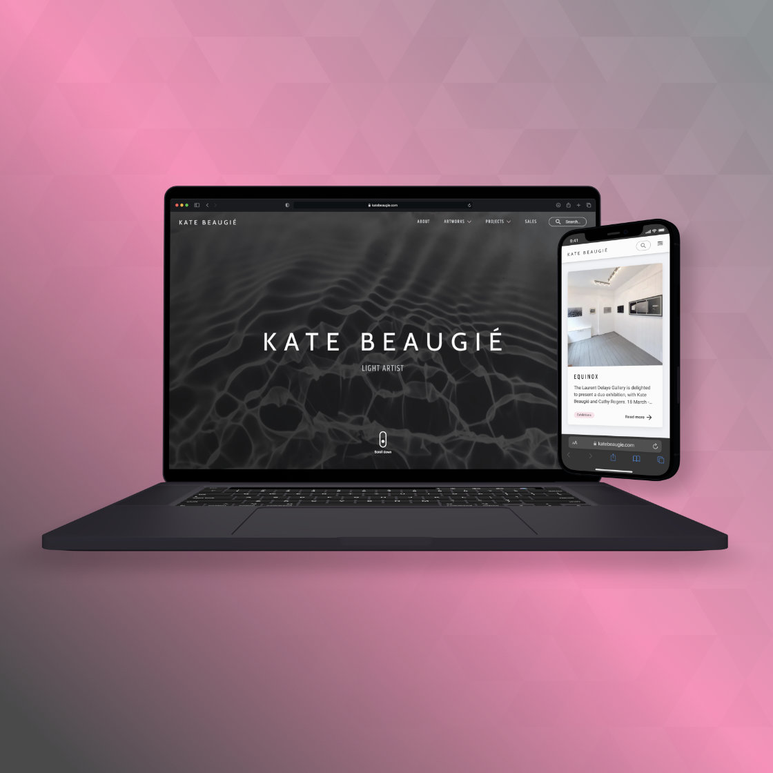 Kate Beaugie Website