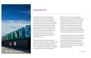 An extract of the ABC PreFlight™️ Web Strategy Programme solution document shows the ‘Assessment’ page, where I describe Origins Untold’s current situation.